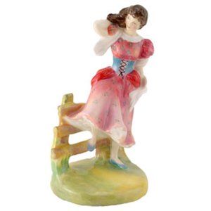 Royal Doulton VINTAGE 1951 Fine Bone China SUMMER Figurine, #HN2086, H-7.25"